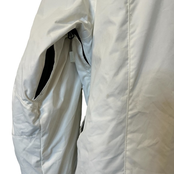 Orage white ski/snowboarding hooded jacket size XS. - Picture 7 of 11